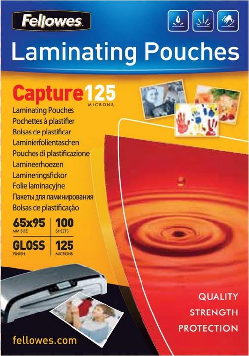Productafbeelding Fellowes Vang 125 (Formaat ID-kaart, 100 Stuk, 125 µm)