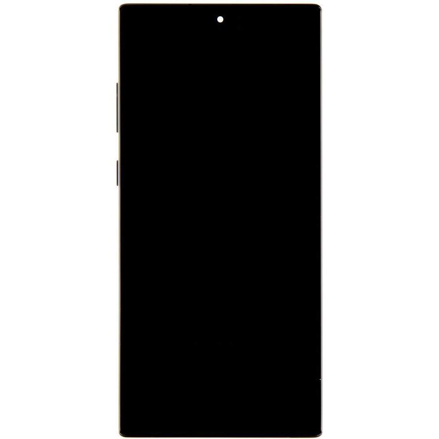 Samsung LCD display + Touch Unit + Front Cover for N975 Galaxy Note 10+ Black (Display), Mobilgerät 