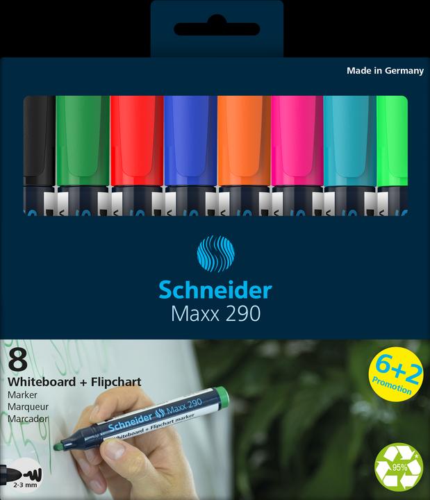Productafbeelding Schneider Maxx 290 (Geassorteerde kleuren, 3 mm, 8 x)
