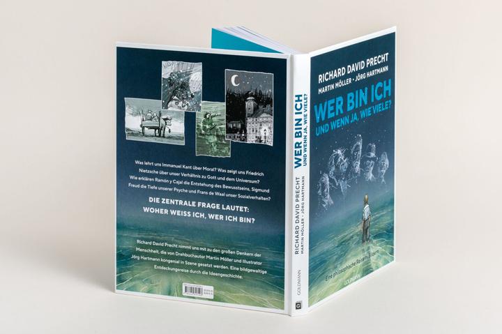 Actual product image Wer bin ich - und wenn ja, wie viele? Die Graphic Novel (German, Jörg Hartmann, Martin Moeller, Richard David Precht, 2024)