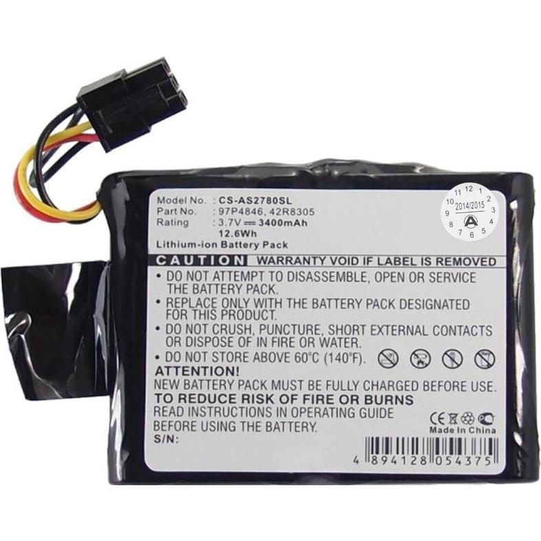 AccuCell Akku Raid Controller Battery passend für IBM 39J5554, 42R8305, 97P4846, CGA-E/212AE (1 Stk., Gerätespezifisch, ...