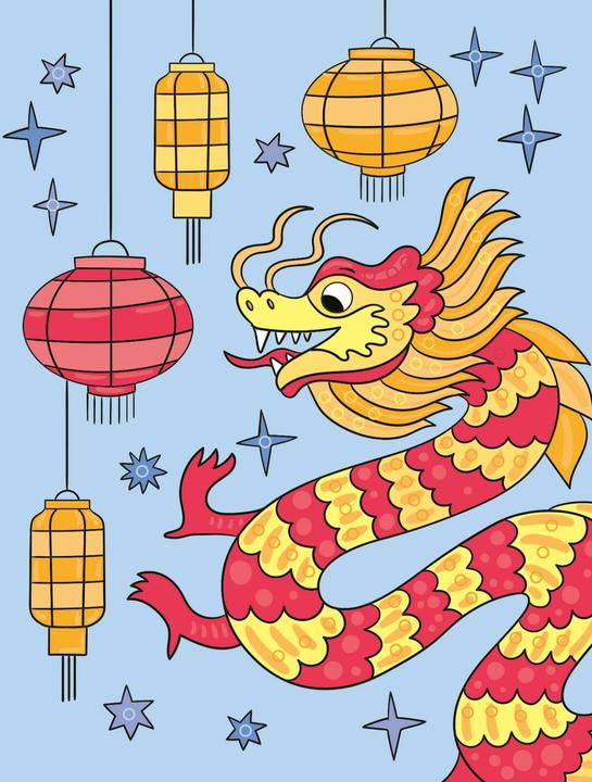 Produktbild Mein Diamant-Stickerheft – Drachen