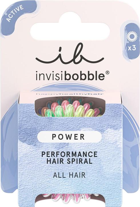 Actual product image Invisibobble Hair elastics Power Magic Rainbow 3 pcs (Hair tie)