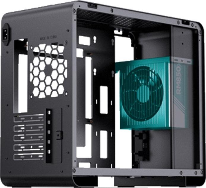 Actual product image Jonsbo U4 Mini Mesh Micro ATX case (mATX, Mini-ITX)