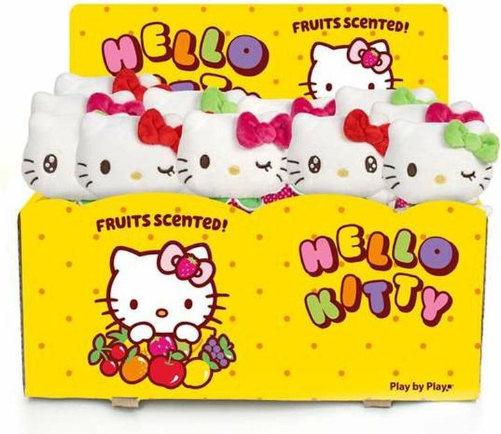 Play by Play Hello Kitty Fruits Scented assorted plush toy 12cm (12 cm)