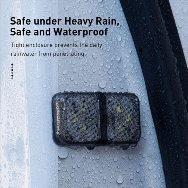 Actual product image Baseus Door open warning light2pcs/packWhite