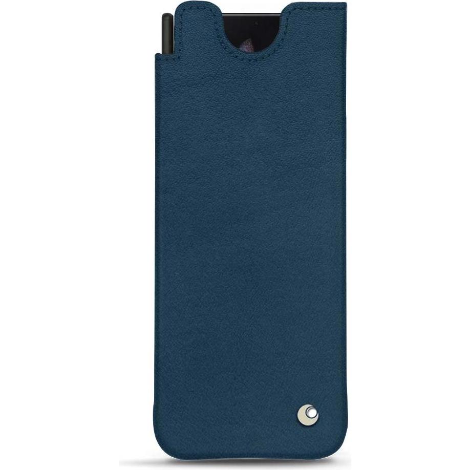 Noreve Lederschutzhülle (Samsung Galaxy Z Fold4), Smartphone Hülle, Blau