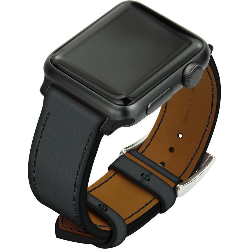Noreve Lederarmband (38 mm, Cuir, Apple Watch Series 2, Apple Watch Series 3, Apple Watch Series 1), Uhrenarmband, Blau