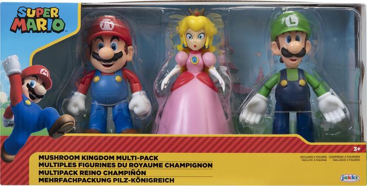 Actual product image Jakks Pacific World of Nintendo: Mushroom Kingdom (Set of 3)