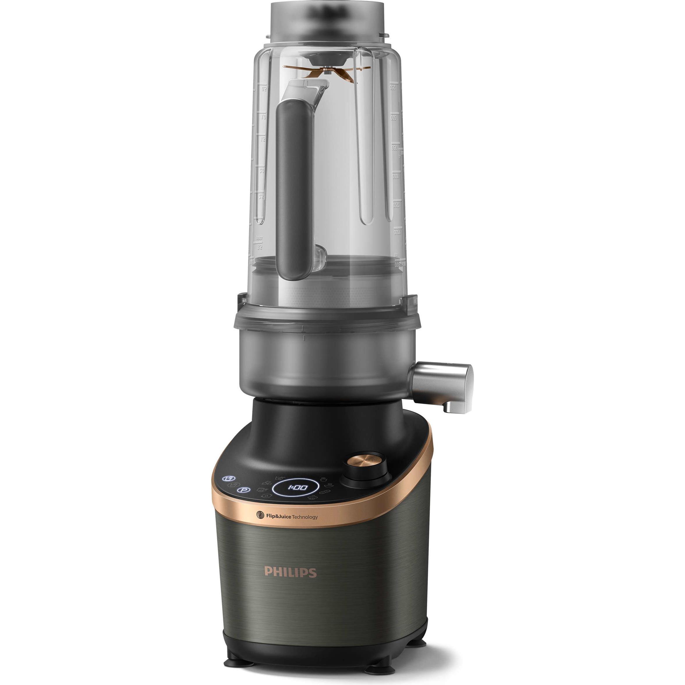 Philips HR3770/10, Standmixer, Schwarz, Kupfer