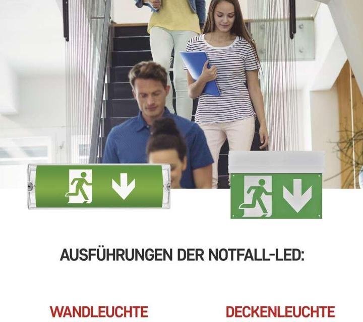 Immagine prodotto Emos Luce di emergenza a LED 3W 3H IP65