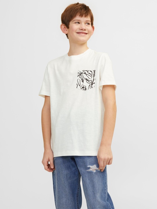 Produktbild Jack & Jones Jorlafayette Pocket Tee Ss Crew N Jnr Ln (140)
