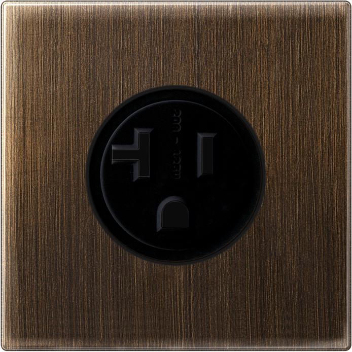 JUNG, Steckdose, Steckdose 1f ms mt LS UP IP20 ZP NEMA ME2521-20AT