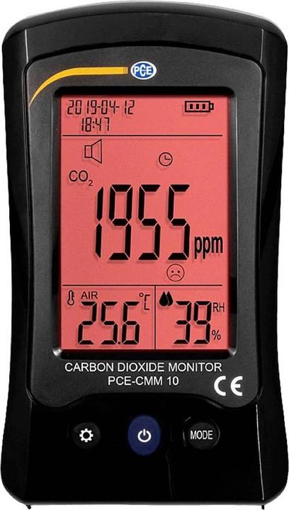 Immagine prodotto PCE Instruments Misuratore di biossido di carbonio Misuratore di sicurezza industriale