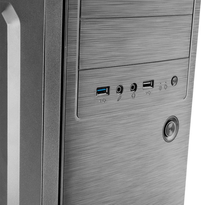 Actual product image Tacens Boitier Moyen Tour ATX compatible Initiox (Noir) (ATX, mATX, Mini-ITX)