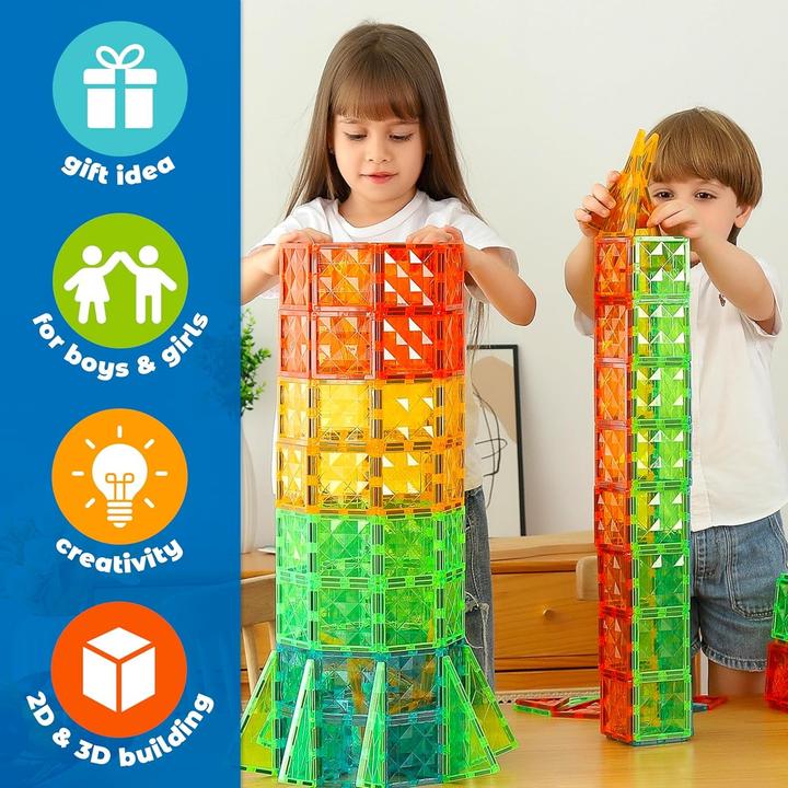 Produktbild Geomag Magnetische Kacheln Edelsteine