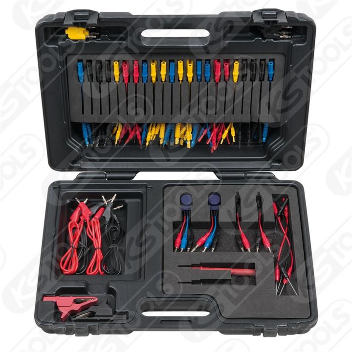 Immagine prodotto KS Tools 12/24V Master Diagnose Prüf- und Mess-Kabel-Satz, 92-tlg (92 pezzi)