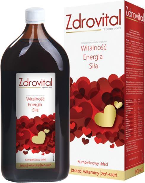 Actual product image Natur Produkt Zdrovit Zdrovital Tonic 900 ml (Face toner, 900 ml)