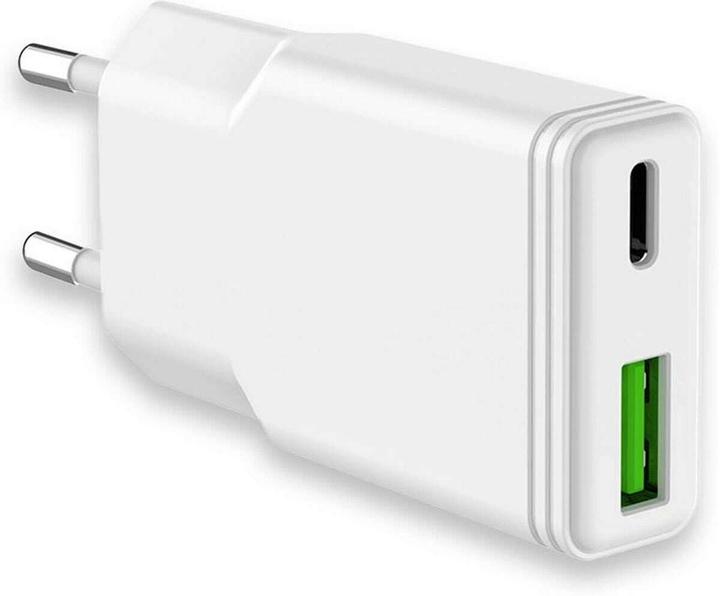 Produktbild LMP Dual Port Power Adapter 30W Ultra Slim & Kabel (30 W, 2 Ports)