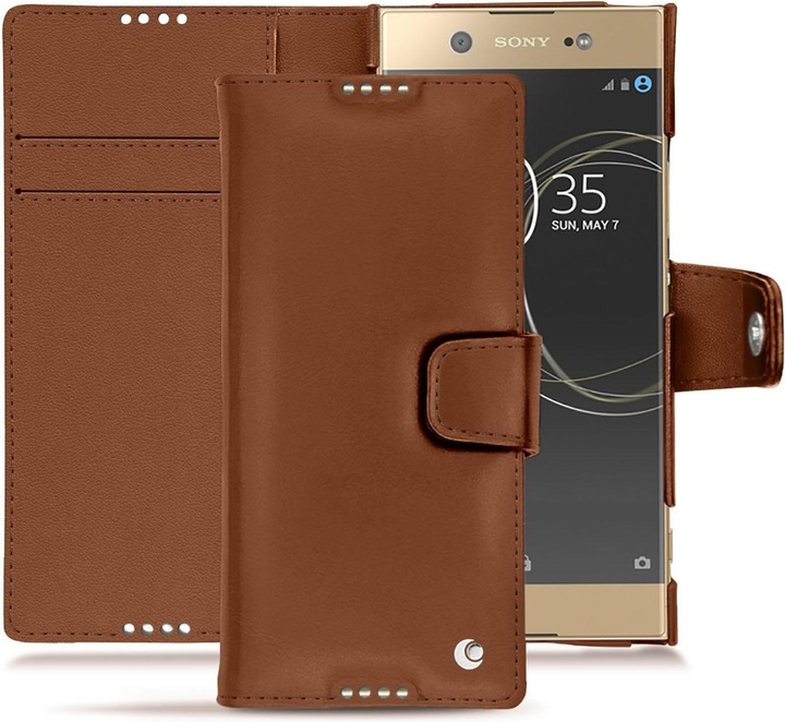 Noreve Lederschutzhülle Wallet (Sony Xperia XA1 Ultra)