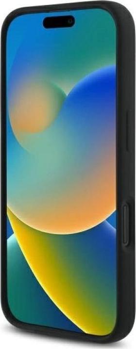 Actual product image Mercedes AMG AMHMP16S2SCFR iPhone 16 6,1" czarny/black hardcase Checkered Flag Pattern MagSafe (Apple iPhone 16)