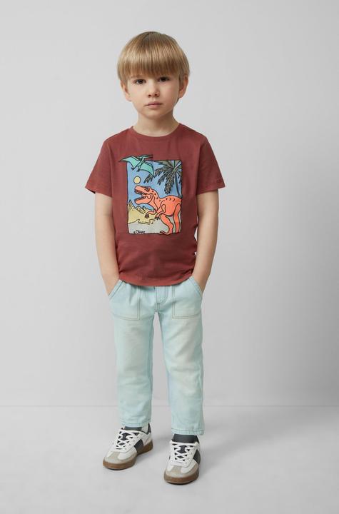 Actual product image S.Oliver T-Shirt T-Shirt aus Baumwolle mit Frontprint (92)