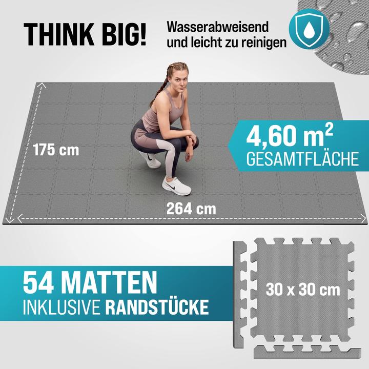 Image du produit Monzana Tapis de protection de sport (1 cm)