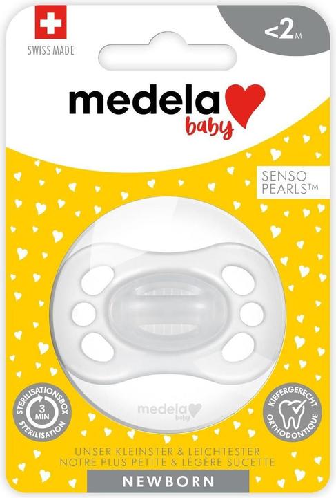 Medela Baby Nuggi New Born 0-2 Transparent Uno (1 x, jusqu'à 2 M.)