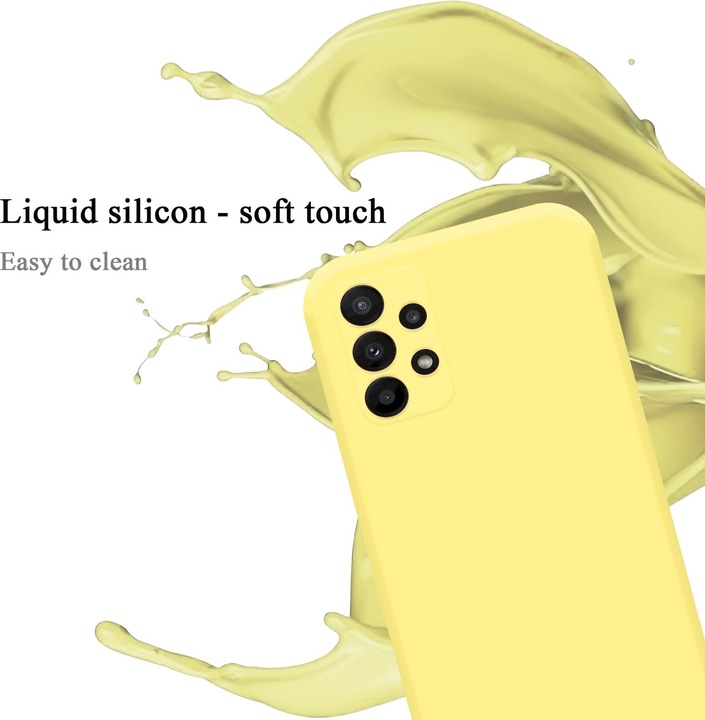 Actual product image Cadorabo TPU Liquid Silicone Case Cover for Samsung Galaxy A23 4G / 5G (Samsung Galaxy A23, Samsung Galaxy A23 5G)