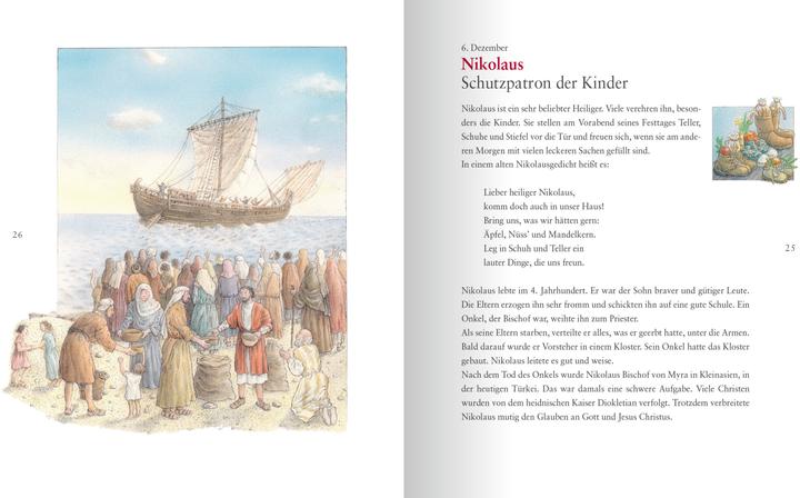 Produktbild Die Weihnachtsheiligen (Deutsch, Englisch, Reinhard Abeln, 2018)