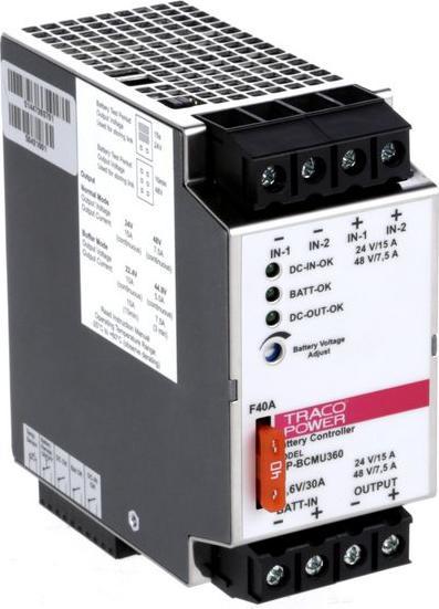 Produktbild TracoPower Battery Controller Module, 24VDC-48VDC (360 W)