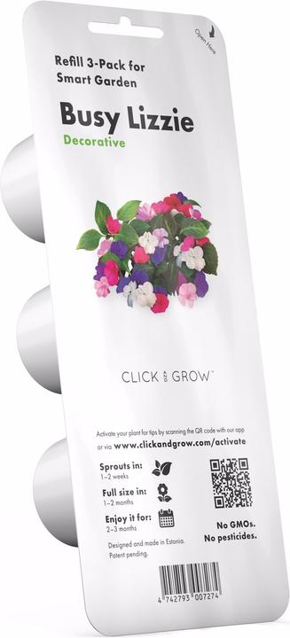 Click and Grow Busy Lizzy (Blumensamen)