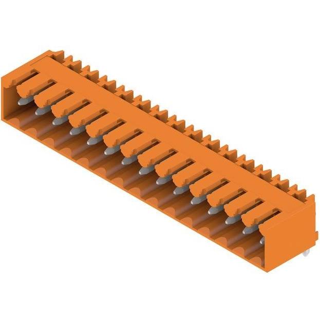 Weidmüller Connettori per circuiti stampati., Cavo + Spina elettrica, Arancia