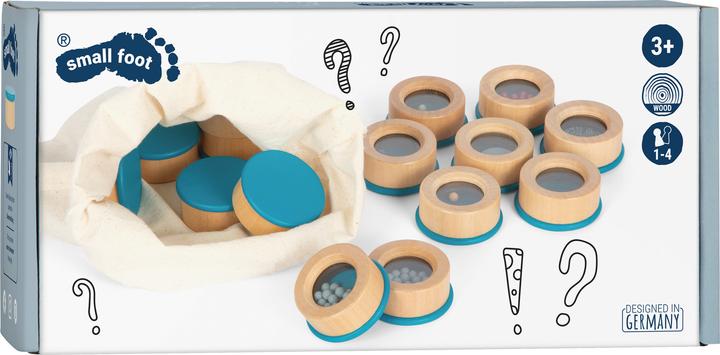 Actual product image small foot Sensory listening memory game made of wood (German)