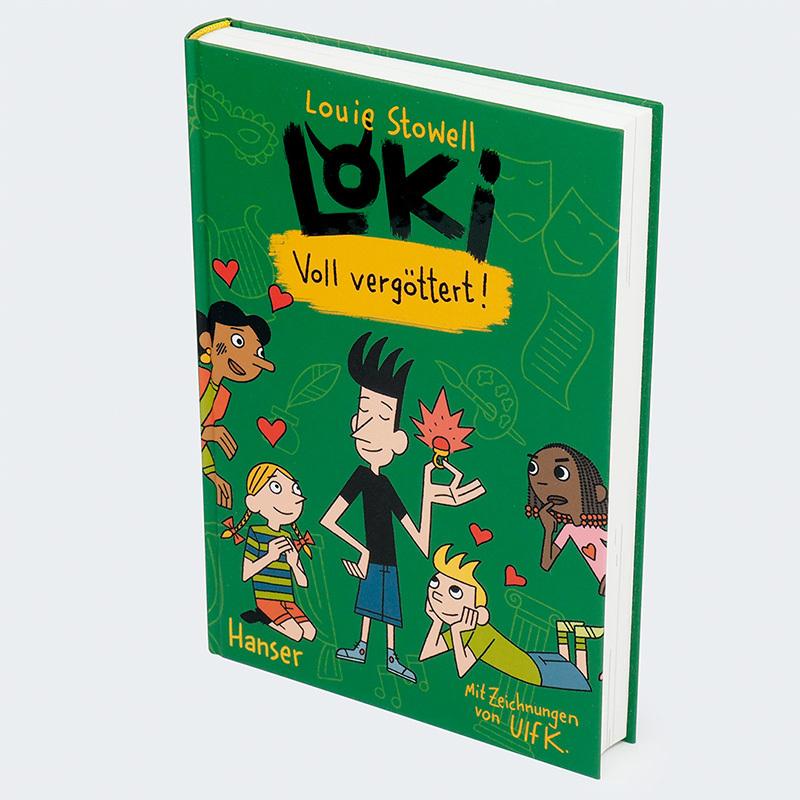 Thumbnail - Loki - Voll vergöttert!, Kinderbücher von Louie Stowell