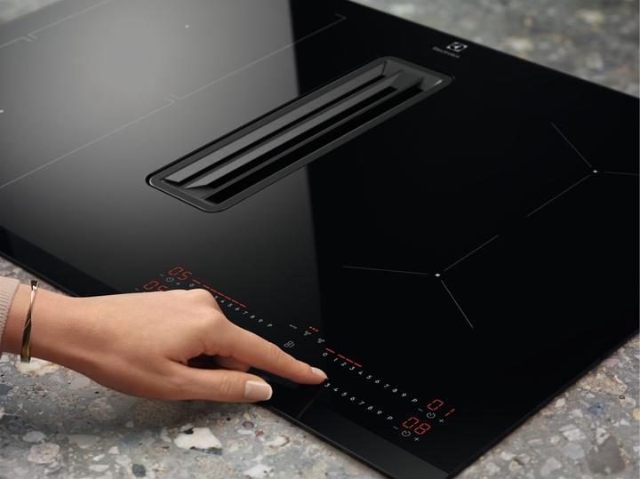 Actual product image Electrolux KCC83443 hob Black Built-in Zone induction hob 4 zone(s) (78 cm, Induction hob)