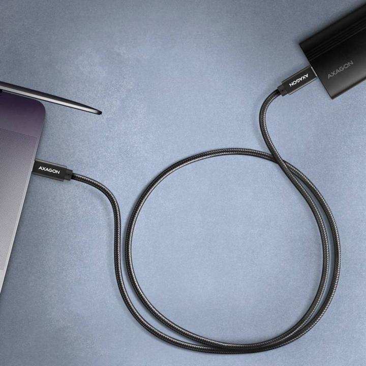 Produktbild Axagon USB C – USB C (2 m, USB 3.2 Gen 2x2, 100 W)