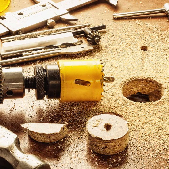 Actual product image XPOtool Hole saw set (16 mm, 19 mm, 29 mm, 44 mm, 57 mm, 68 mm)