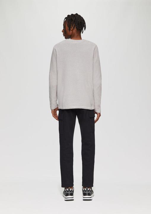Actual product image S.Oliver Strickpullover Strickpullover aus Melangegarn (XXL)