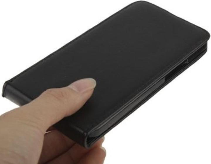 Produktbild König Design Schutzhülle Flip Tasche für HTC One M7 Schwarz (OnePlus X)