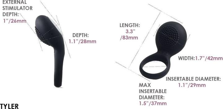 Produktbild Svakom Tyler (2.90 cm)