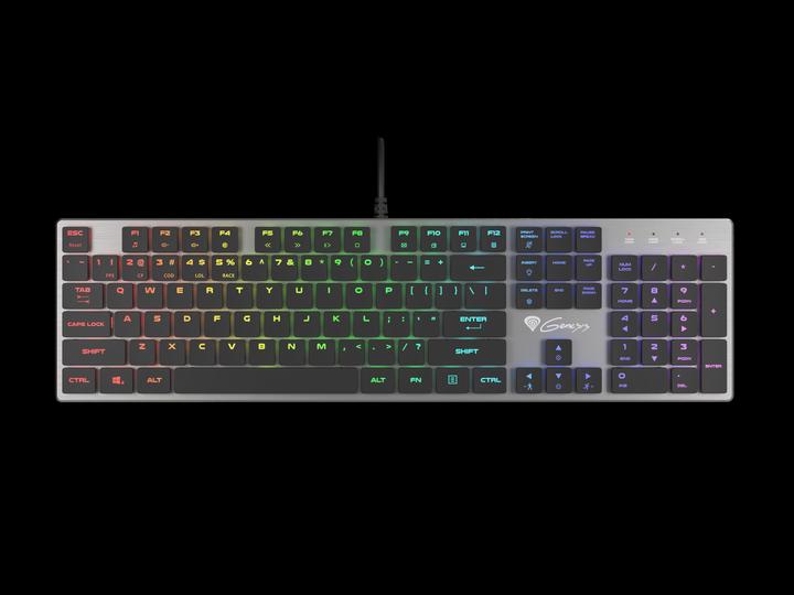 Image du produit Genesis Clavier Thor 420 RGB USB AZERTY US anglais (USA, Filaire)