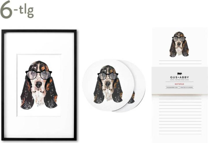 Image du produit Laboni Set d'accessoires Basset Da Vinci, 6 pcs. (20 x 25 cm)