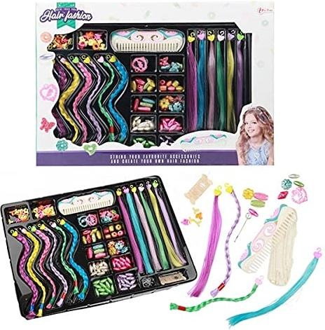 Produktbild Toi-Toys Dekorieren Sie Ihr Haarperlen- und Haarlocken-Set