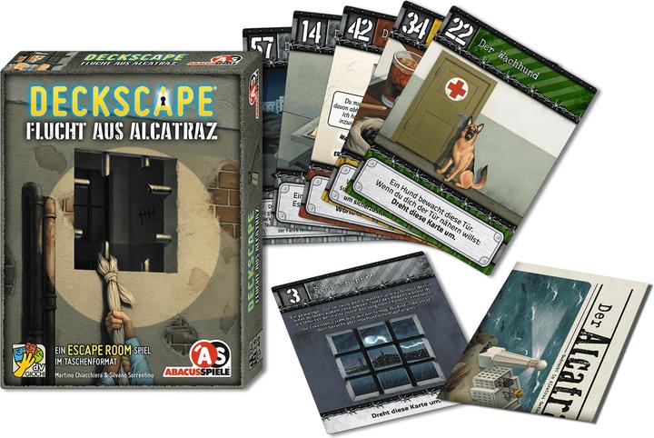 Produktbild Abacus Deckscape - Flucht aus Alcatraz (Deutsch)