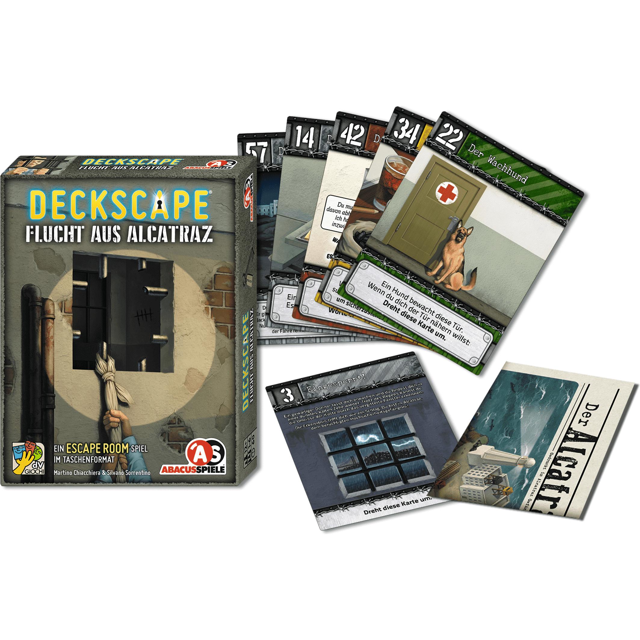 Thumbnail - Abacus Deckscape - Flucht aus Alcatraz (Deutsch)