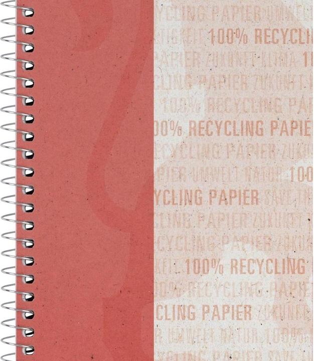 Produktbild Oxford RECYCLING - Collegeblock kariert (A5+, Kariert, Weicher Einband)