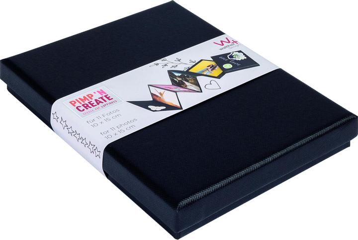 Produktbild Walther Design Leperello-Box 10x15cm schw