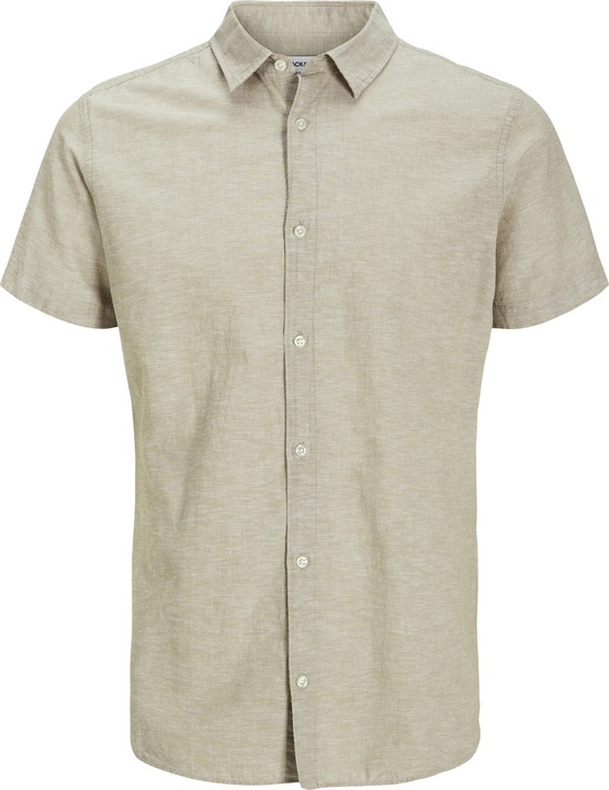 Jack & Jones Jjebreeze Linen Blend Shirt Ss Sn
