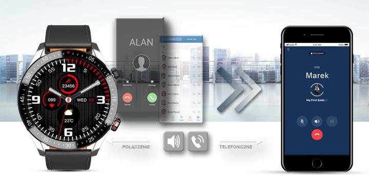 Image du produit Gravity GT4-5 Herren-Smartwatch (47 mm)